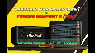 Marshall MIDDLETON (60W) v Fender NEWPORT 2 (30W)