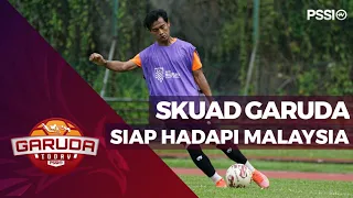 SKUAD GARUDA SIAP HADAPI MALAYSIA | TIMNAS SENIOR