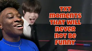 TXT MOMENTS THAT WILL NEVER NOT BE FUNNY REACTION!