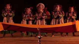 Dusshasana Vadham 1 -Juxtaposition of Kathakkali & Yakshagana | ದುಶ್ಯಾಸನ ವಧಂ -ಕಥಕ್ಕಳಿ, ಯಕ್ಷಗಾನದ ಸಂಗಮ