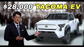 Revolutionizing the Truck Market - 2024 Toyota Tacoma EV is A Game Changer!