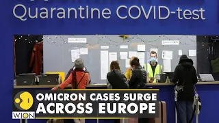 Omicron cases surge across Europe, with France reporting over 300,000 COVID-19 cases in 24 hours