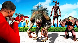 Hunting EVERY MONSTER in GTA 5!