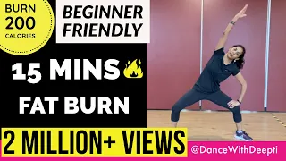 15MINS FAT BURN WORKOUT FOR BEGINNERS | Lose Weight | HIIT | Kumbali Trance