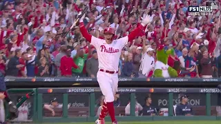 6-seed Phillies SHOCK Braves to move onto NLCS!!! (NLDS Series Highlights)