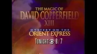 David Copperfield Mystery on the Orient Express TV Commercial Ad