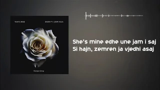 GASHI - That's Mine (Official Video) ft. Ledri Vula (Lyrics)