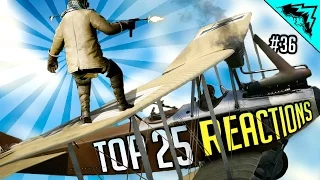 BIGGEST CLIP on YT - Top 25 Battlefield 1 Funny & Epic Moment REACTIONS (Bonus Plays #36)