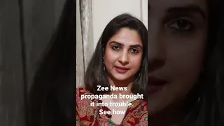 Zee News Propaganda brought it into Trouble. Know how! Sudhir Chaudhary | DNA | Fake News