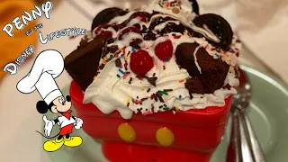 Mickey's Kitchen Sink at Disney’s Beaches & Cream Soda Shop! Disney's Beach Club Resort!