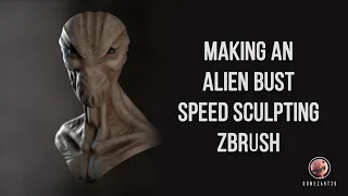 How to sculpt a creature bust in Zbrush