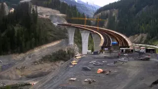 Kicking Horse Canyon Time-Lapse