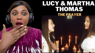 LUCY & MARTHA THOMAS - THE PRAYER (SISTER DUET) FIRST TIME HEARING