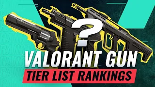 BEST VALORANT GUNS - Tier List by CSGO Pros