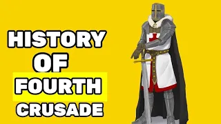 History of Fourth Crusade. Short Animated History.