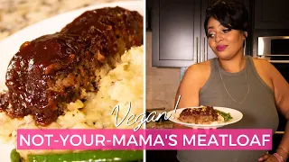 Not-your-mama's Vegan Meatloaf | Back-to-School Vegan Dinner Idea | Chef Joya