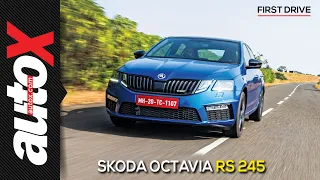 Skoda Octavia RS 245 Review: First Drive | autoX