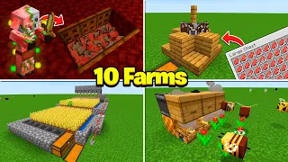 ✔️ 10 MELHORES FARMS QUE VOCÊ PRECISA FAZER NO SEU SURVIVAL!!!