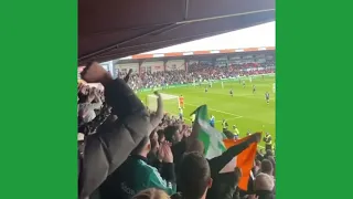 CELTIC FANS - TOP OF THE LEAGUE SONG (ROSS COUNTY V CELTIC 0-2)