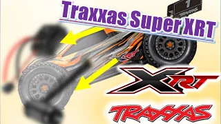Traxxas 'Super XRT' with Hobbywing Max5 G2 / 1100 first run - XRT just got better
