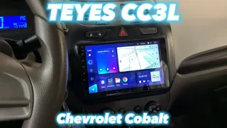 Магнитола Teyes CC3L для Chevrolet Cobalt и камера заднего вида Teyes Sony AHD