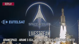 Arianespace - Ariane 5 ECA - VA258 - ELA-3 - Guiana SC - French Guiana - September 7, 2022