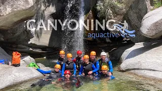 Canyoning Switzerland with Aquactive 2021