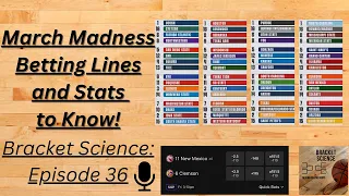 March Madness Betting Lines and Stats to Know