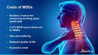 Musculoskeletal disorders – Prevention is important