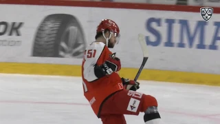 Litvochenko dangles through two opponents to win the game for Avto