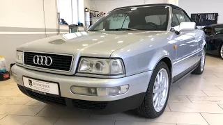 2001 AUDI 80 CABRIO 2.6 V6 | START UP | EXTERIOR | INTERIOR | CONVERTIBLE ROOF OPENING AND CLOSING
