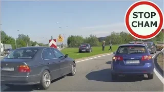 Cwaniaki na zjeździe z obwodnicy i instant karma #245 Wasze Filmy