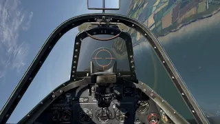 Il2 Cliffs of Dover - Desert Wings - Spitfire V vs 109 F dogfight.