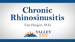 Chronic Rhinosinusitis