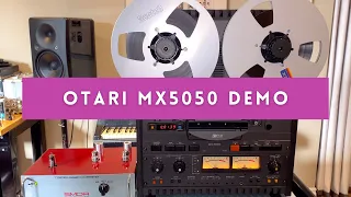 Otari MX5050 Demo + Tape Head Preamp