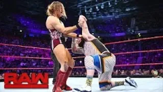 Raw | Pete Dunne vs. Enzo Amore | Champion vs. Champion Match (HD)