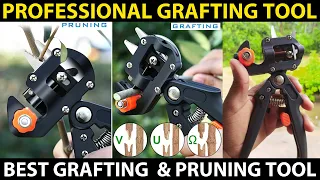 PROFESSIONAL GRAFTING TOOL with Ω, U & V Blade | Multipurpose Gardening Tool (Grafting & Pruning)