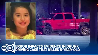 Error impacts evidence in drunk driving case that killed 5-year-old in 2019: 'There's no justice'