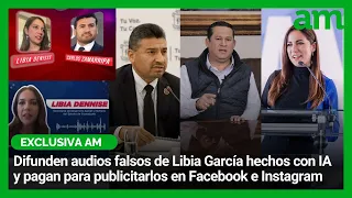 Difunden audios de Libia García hechos con IA haciendo supuestos acuerdos con funcionarios
