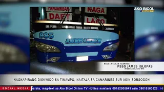 Anum na magkakasuhay na diskwido sa tinampo, naitala sa Camarines Sur asin Sorsogon.