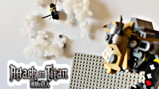 LEGO attack on Titan ( levi vs beast titan )stop motion