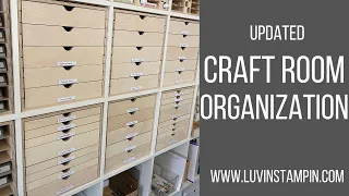 Craft Room Organization Update