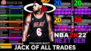 *DEMIGOD BUILD OF THE YEAR* Jack Of All Trades Lebron NEXT GEN NBA2K22 BUILD
