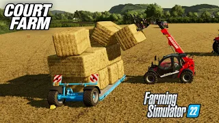 COMPLETING THE WHEAT HARVEST!  | Court Farm | Farming Simulator 22 - Ep31