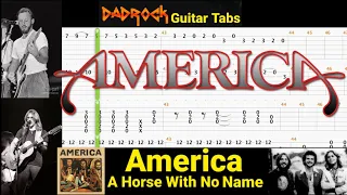 A Horse With No Name - America - Acoustic Guitar TABS Lesson
