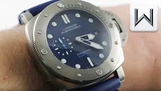 Panerai Luminor Submersible 1950 BMG-Tech PAM 692 Luxury Watch Review