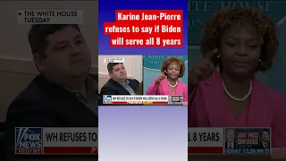 Karine Jean-Pierre needed damage control after this comment #shorts