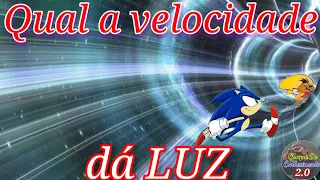 Qual é a velocidade da luz e o que significa ano-luz.