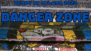 INTER - MILAN 5 A 1 - CN69 IN ACTION - DERBY DI MILANO DANGER ZONE 2023 - SUPREMAZIA MENEGHINA!