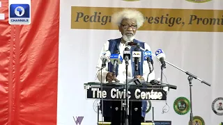 [Full Speech] Wole Soyinka Calls For Decentralisation Of Government To Maximise Development